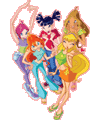 Winx Club para colorir